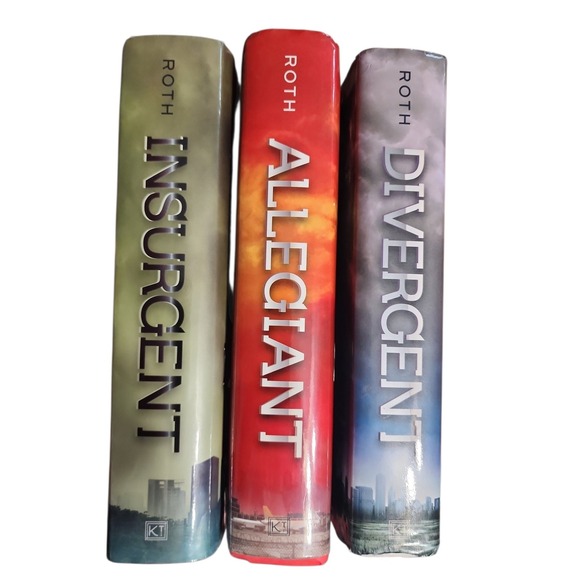 Katherine Tegen Books Other - Divergent Series Hardcover Trilogy Veronica Roth Insurgent Allegiant Book Set